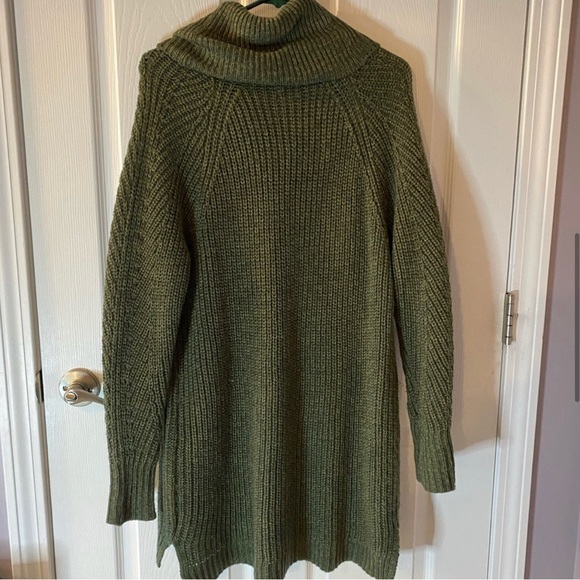 Target A New Day Women’s Hunter Green Cowl Neck Sweater L - Picture 9 of 10
